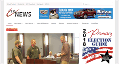 Desktop Screenshot of etv10news.com